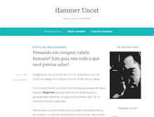 Tablet Screenshot of hammeruncut.com